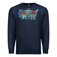 Navy Sweet land of liberty Premium Sweatshirt - FaDigitalArtStudio