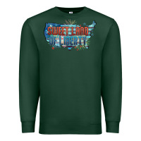 Sports Green Sweet land of liberty Premium Sweatshirt - FaDigitalArtStudio