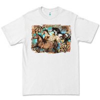 White 3 western horses running free Premium Tee - LillyAllenDesigns