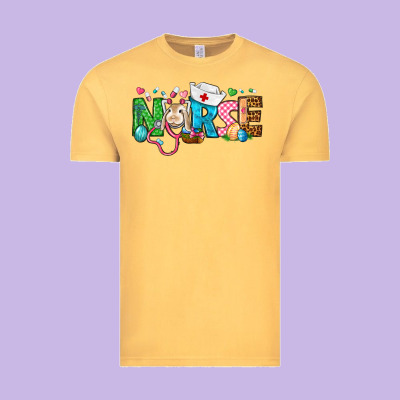 Easter Nurse Vintage Tee Designed By Bundleandbundleshop