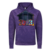 Cloud Purple 2023 graduation hat bbs Vintage Hoodie - BundleAndBundleShop