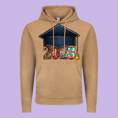 2023 Graduation Hat Bbs Vintage Hoodie Designed By Bundleandbundleshop
