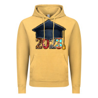 Vintage Mustard 2023 graduation hat bbs Vintage Hoodie - BundleAndBundleShop