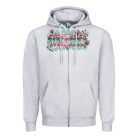 Heather Grey stronger than cancer cancer awareness Zipper Hoodie - CowGirlArtShop
