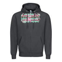 Smoke stronger than cancer cancer awareness Zipper Hoodie - CowGirlArtShop