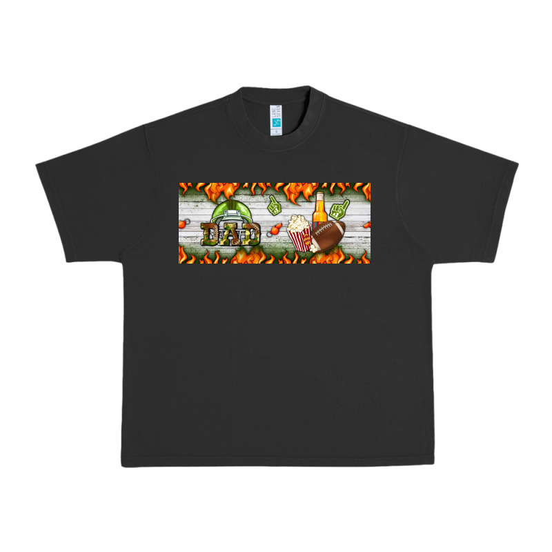 Football Dad Urban Heavy Tee by BundleAndBundleShop | Teevron