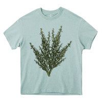 Arona Botanical Sagebrush Illustrations Heavy Core Tee - LillyAllenDesigns