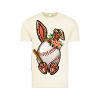 Vintage Arctic Baseball Easter Bunny Vintage Tee - BundleAndBundleShop