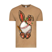 Vintage Camel Baseball Easter Bunny Vintage Tee - BundleAndBundleShop