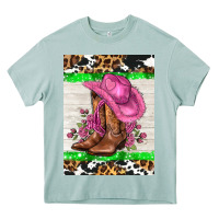 Arona cowgitl hat and roses Heavy Core Tee - AdoDesignShop