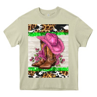 Mossy cowgitl hat and roses Heavy Core Tee - AdoDesignShop