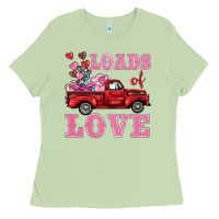 Loads Of Love Truck Ladies Tee | Teevron