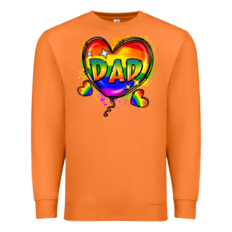 Dad Pride Premium Sweatshirt by FaDigitalArtStudio | Teevron