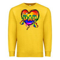 Lemon Dad pride Premium Sweatshirt - FaDigitalArtStudio