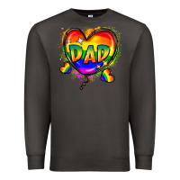 Smoke Dad pride Premium Sweatshirt - FaDigitalArtStudio
