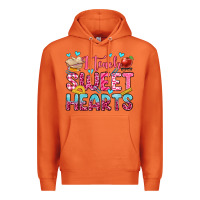 Carrot i teach sweet hearts olivia Premium Hoodie - OliviaCreatesArt