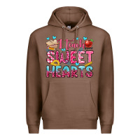 Chestnut i teach sweet hearts olivia Premium Hoodie - OliviaCreatesArt