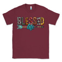 Burgundy Blessed Life Classic Tee - BundleAndBundleShop