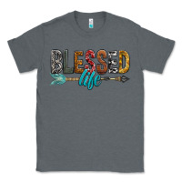 Charcoal Heather Blessed Life Classic Tee - BundleAndBundleShop