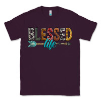 Plum Blessed Life Classic Tee - BundleAndBundleShop