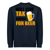 Navy Tax Day Will Give Advice For Beer Gift Heavyweight Sweatshirt - Bettercallsaul