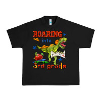 Black roaring into 3rd grade Urban Heavy Tee - BundleAndBundleShop