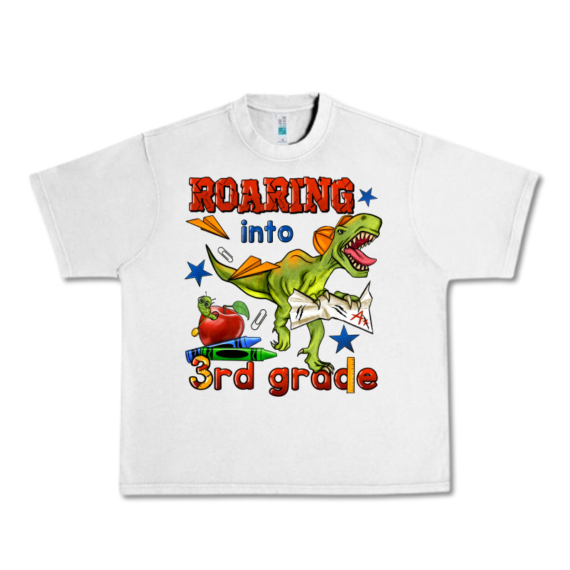 Roaring Into 3rd Grade Urban Heavy Tee by BundleAndBundleShop | Teevron