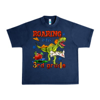 Navy roaring into 3rd grade Urban Heavy Tee - BundleAndBundleShop