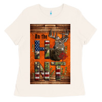 Bone Western On The Hunt Deer Ladies Tee - LillyAllenDesigns