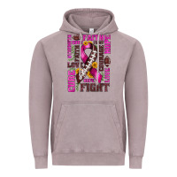 Vintage Zinc breast cancer american football ribbon love cure fight bbs Vintage Hoodie - BundleAndBundleShop