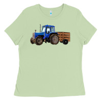 Matcha Farm Tractor Ladies Tee - RanaPortraitStore