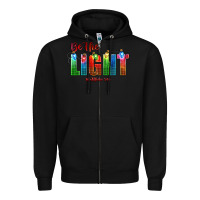 Black be the light matthew 5 14 Zipper Hoodie - CowGirlArtShop