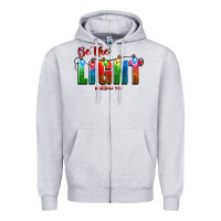 Be The Light Matthew 5 14 Zipper Hoodie | Teevron