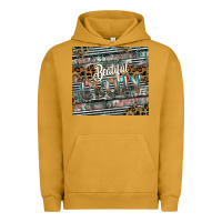 Pigment Peanut Butter beautiful crazy Urban Hoodie - CowhideDigitalArt