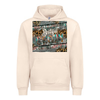 Sandshell beautiful crazy Urban Hoodie - CowhideDigitalArt