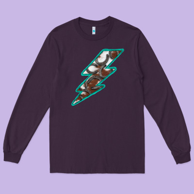Horseshoe Lightning Long Sleeve Tee Designed By Bettercallsaul