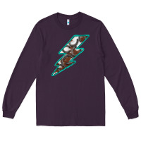 Plum Horseshoe Lightning Long Sleeve Tee - Bettercallsaul