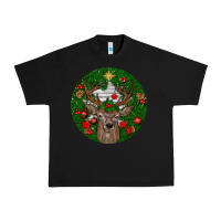 Black deer christmas Urban Heavy Tee - BundleAndBundleShop