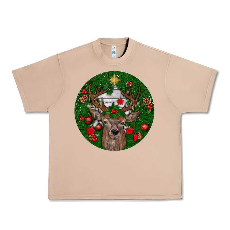Deer Christmas Urban Heavy Tee by BundleAndBundleShop | Teevron