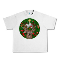Lunar Rock deer christmas Urban Heavy Tee - BundleAndBundleShop