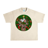Sandshell deer christmas Urban Heavy Tee - BundleAndBundleShop