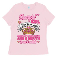 Bubblegum Pink as a scorpio girl zodiac girls Ladies Tee - Jasminsmagicworld