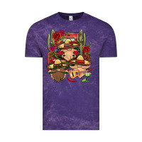 Cloud Purple Mexican Gnomies Truck Vintage Tee - BundleAndBundleShop