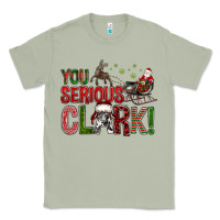 Matcha You Serious Clark With Santa Sleigh Classic Tee - BundleAndBundleShop