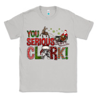 Moon Dust You Serious Clark With Santa Sleigh Classic Tee - BundleAndBundleShop