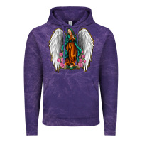 Angel Wing Lady Of Guadalupe Vintage Hoodie | Teevron