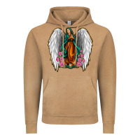 Vintage Camel Angel Wing Lady of Guadalupe Vintage Hoodie - Jasminsmagicworld