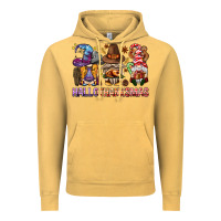Vintage Mustard hallothanksmas gnomies bbs Vintage Hoodie - BundleAndBundleShop
