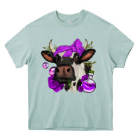 Arona halloween roses cow Heavy Core Tee - Jasminsmagicworld