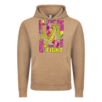 Vintage Coffee breast cancer softball ribbon love cure fight bbs Vintage Hoodie - BundleAndBundleShop